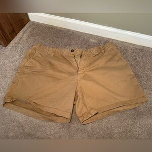 Bare Bottom Men’s 5.5 inch inseam khaki shorts